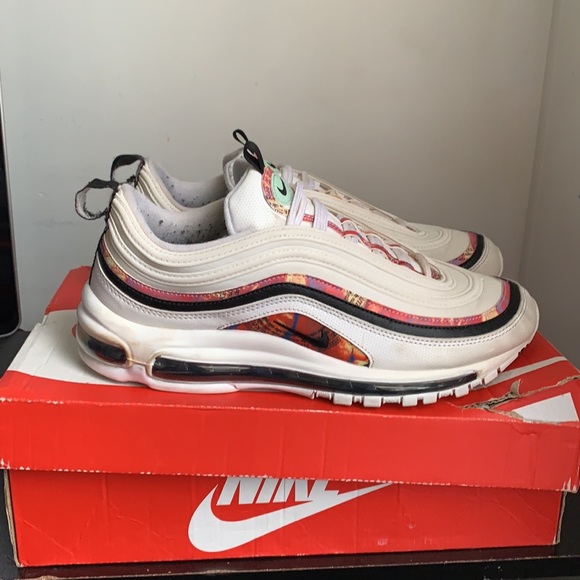 men's nike air max 97 vintage mosaic casual shoes